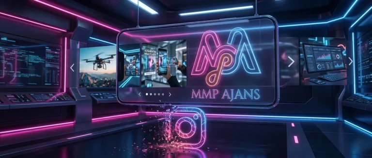 TikTok fotoğraf modu arayüzü ve MMP Ajans sosyal medya analizi