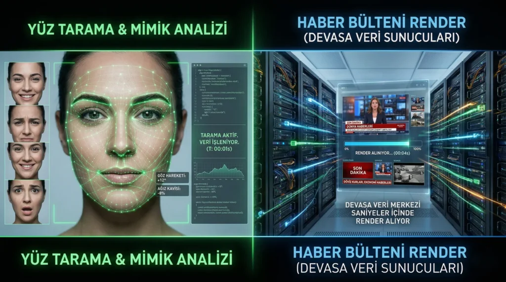 Deepfake haber ajansları üretim süreci ve veri analizi
