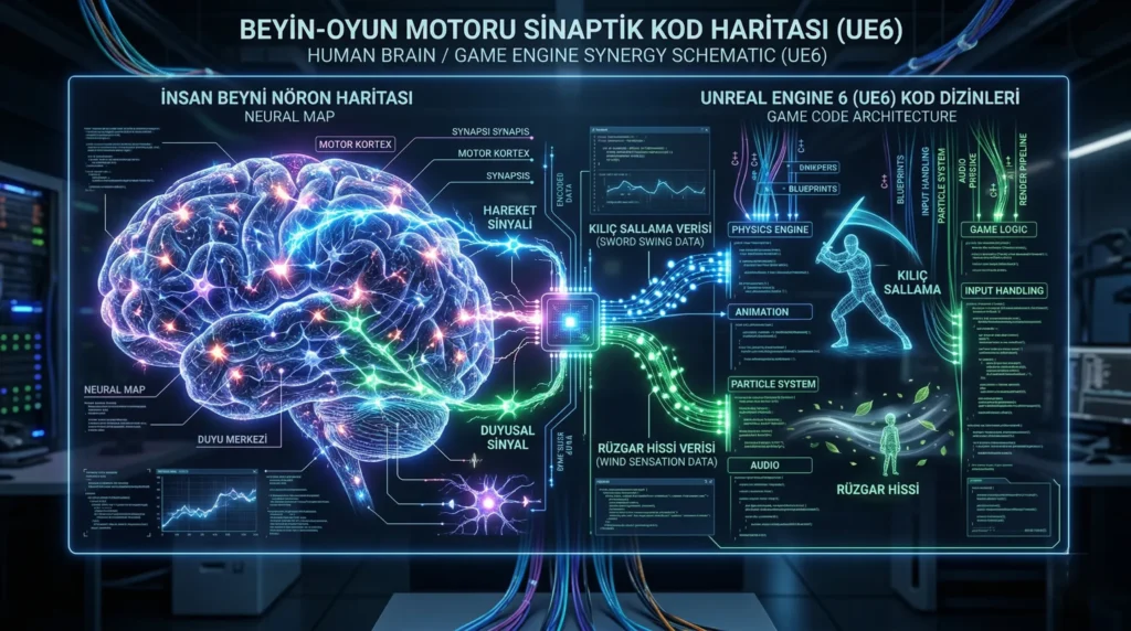 Neural-Link sinirsel veri iletimi ve sanal gerçeklik etkileşimi