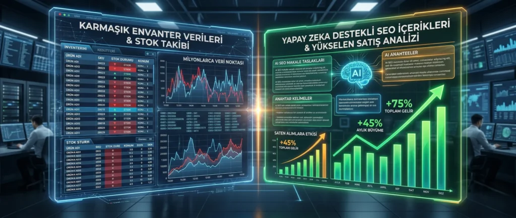 Shopify Sidekick ile Otomatik SEO içerik üretimi ve satış analizleri